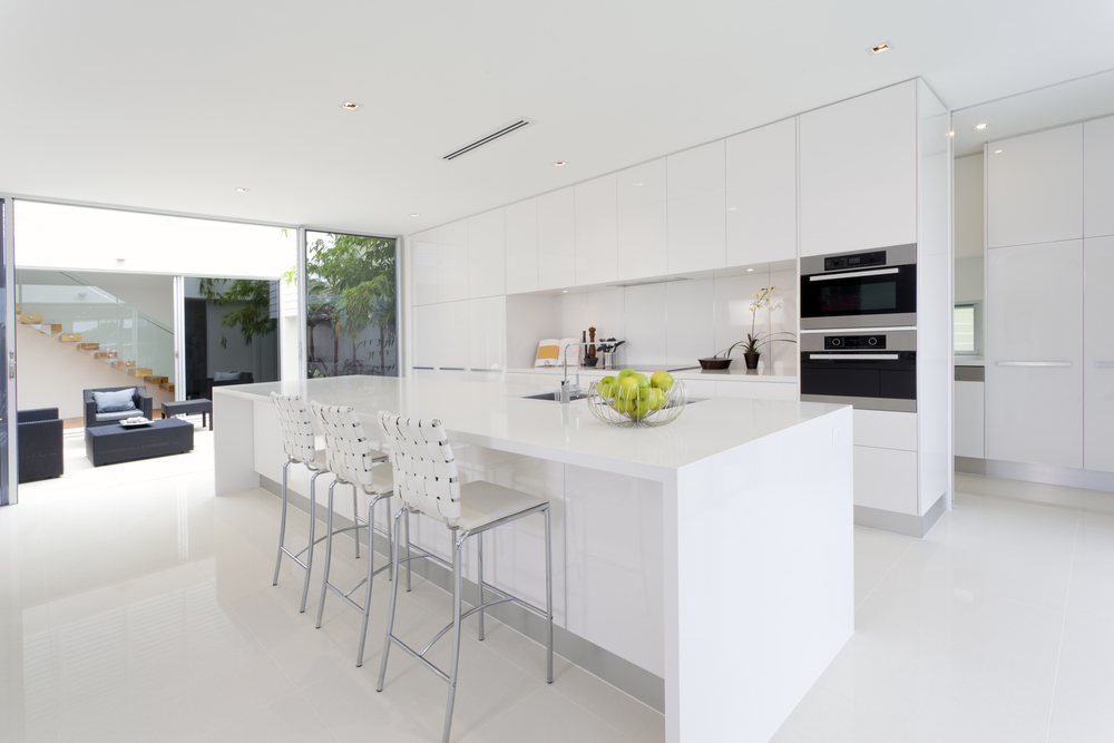 Luxurious,Kitchen,With,Stainless,Steel,Appliances,In,Australian,Mansion