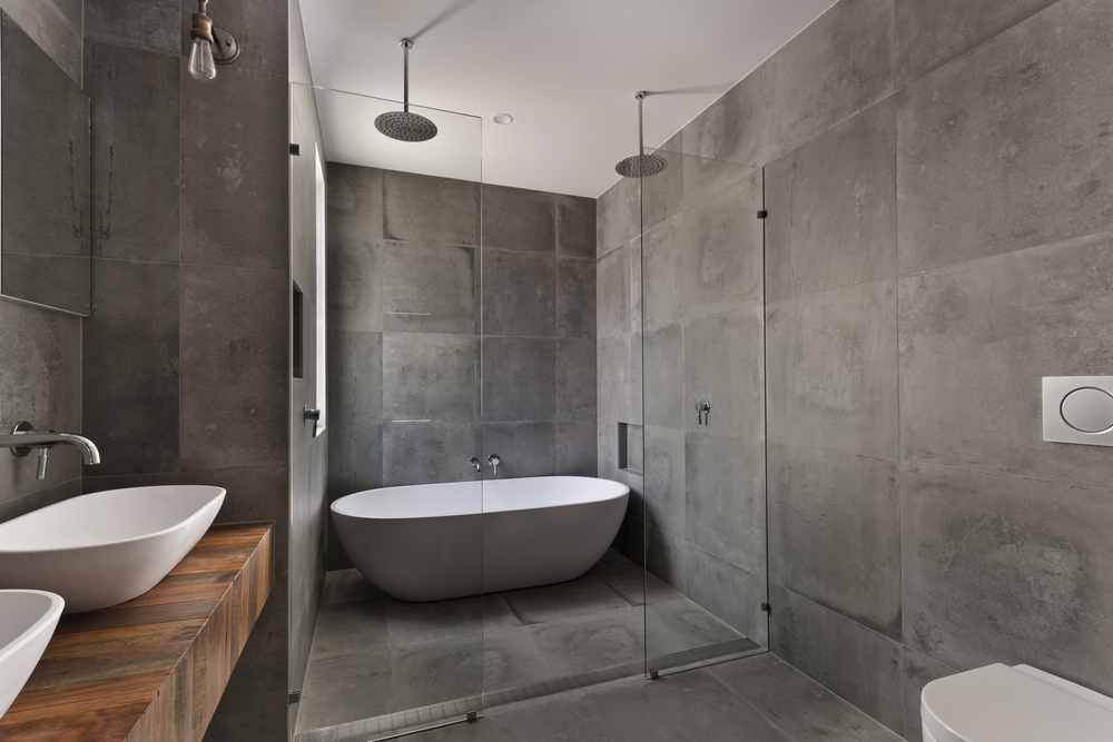 Modern,Bathroom,In,Luxury,Apartment